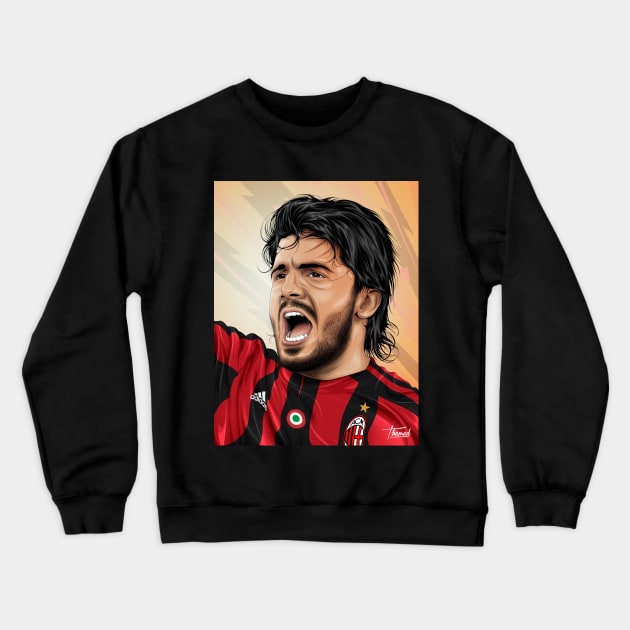 RINGHIO GATTUSO Crewneck Sweatshirt by Jey13